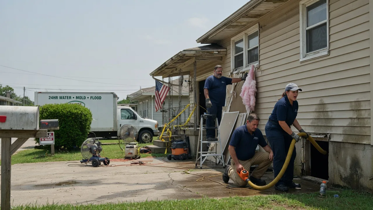 Water Damage Repair in Chesterfield, NJ near me